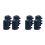 4Pcs Canopy Water Weights,(Blue) 1