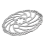 For Sur-Ron Motorcycle Aluminum Rear Brake Disc 7