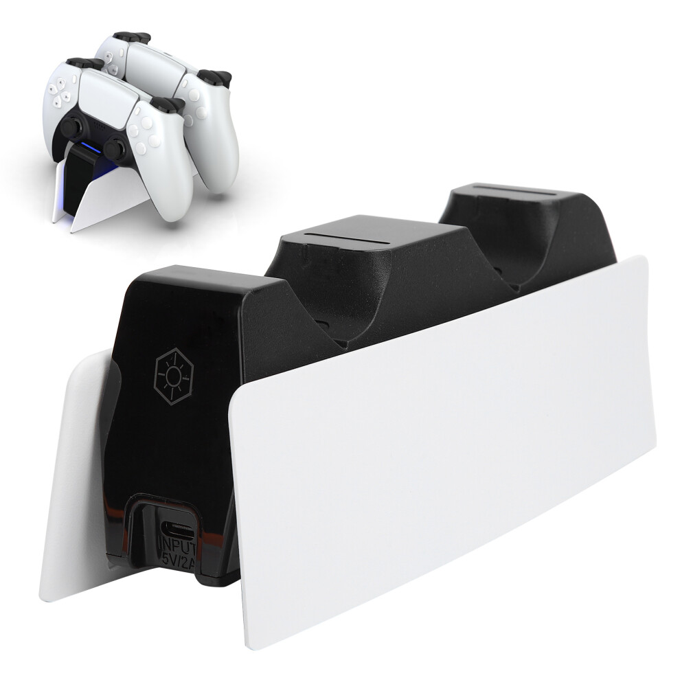 Usb Type-C Gamepad Charger Dock For Ps5 Wireless Controller, Abs, Fast Charge 4621340661919