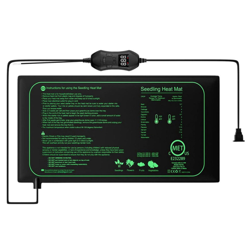50W Seedling Heat Mat with Thermostat EU Plug 1