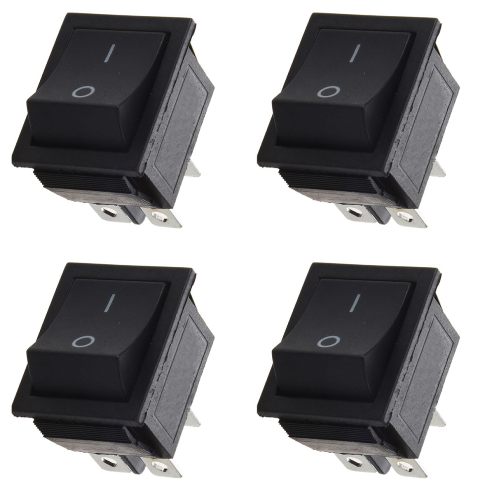 Ac250v 16A 4Pin On/Off I/O 2 Position Dpst Snap In Boat Rocker Switch 4712848352239