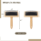 2PCS Wool Carders, 6.1X4.8Inch for Wool, Craft Wool Felt Mixing Tool 3