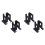 4Pcs Adjustable Wood Fence Pergola Post Base Brackets Kit 1