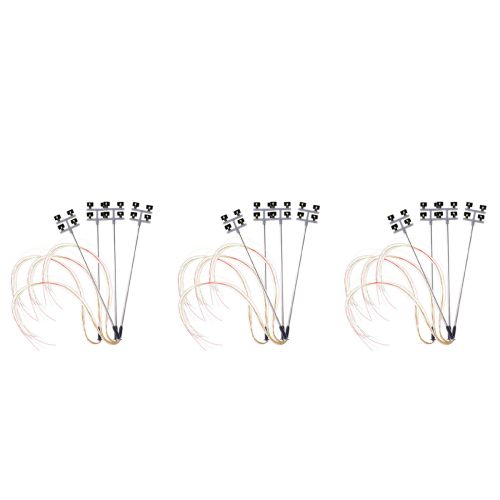 4 PCS HO Scale Model lighting tower,tower lights Model Lights 1