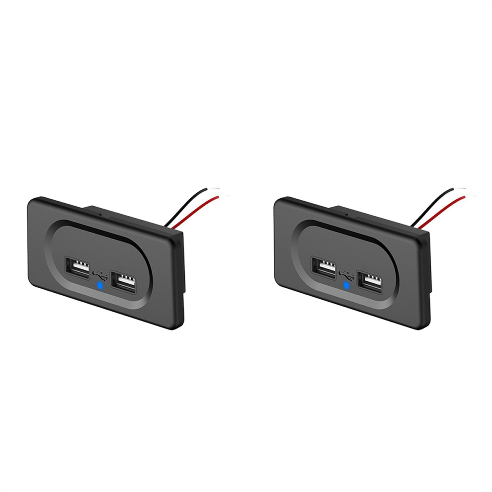 4.8A Dual-Usb Car Charger Socket 12V 24V 4711942514482