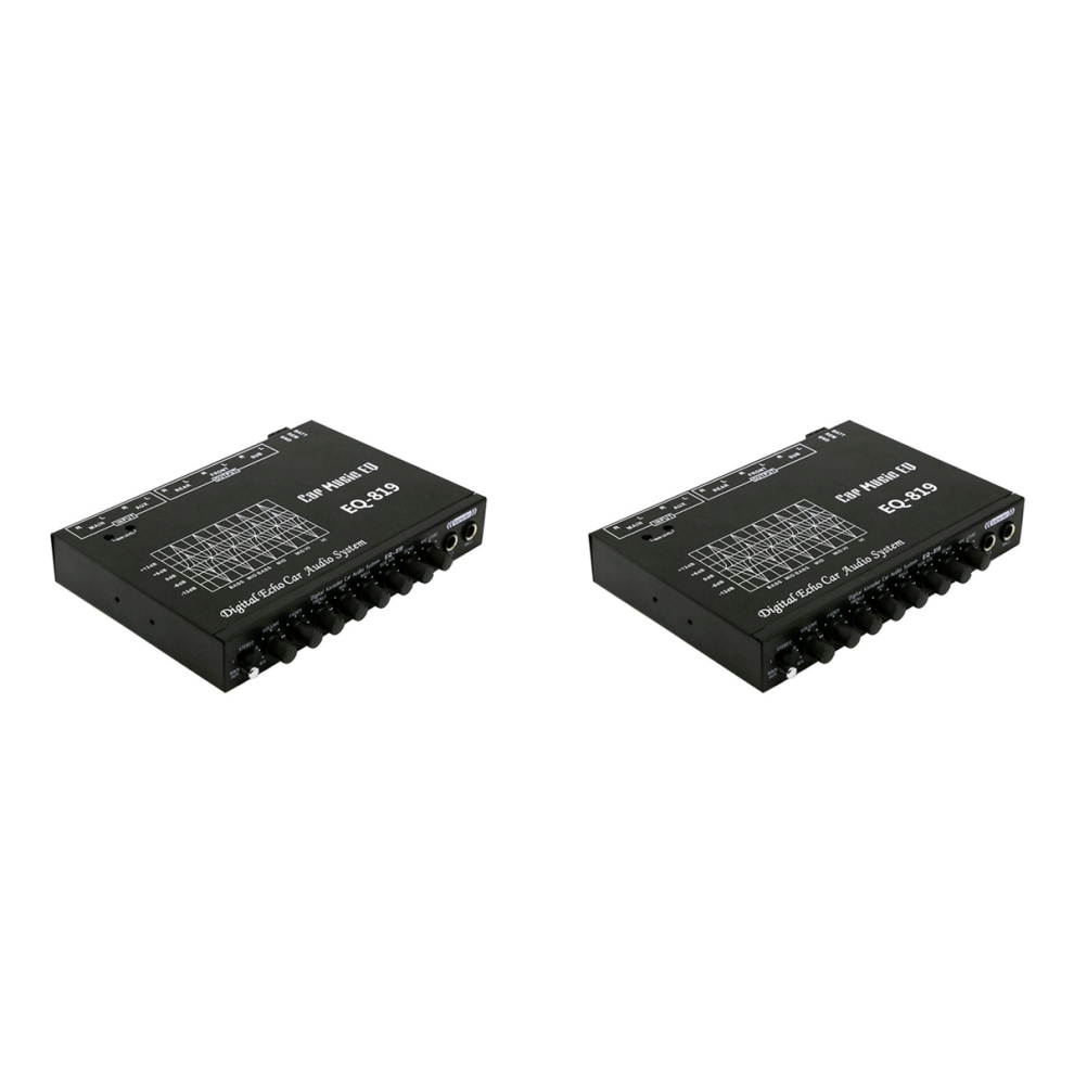 Eq-819 Car Equalizer Audio Eq Tuning Crossover Car Audio Equalizer 4711942515694