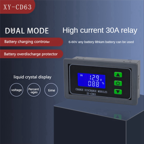 XY-CD63 CD63 30A Battery Charging Control Module Full Power Off 1