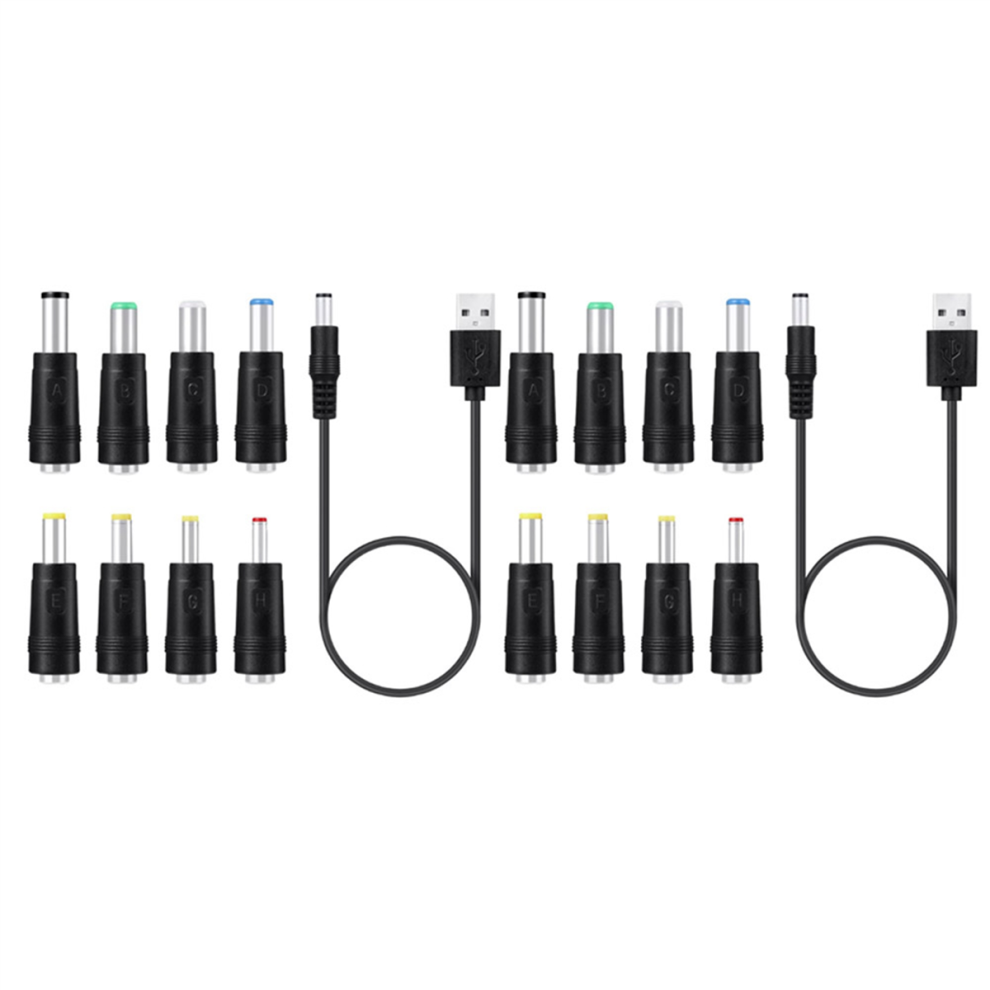 5V Usb To Dc 5.5X2.1mm 3.5Mm 5.5X2.5mm 6.3Mm Plug Charging Cord 4711942518114