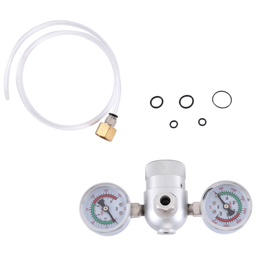 Whipped Cream Pressure Regulator Valve with Hose Line and Adapter 2