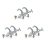 Aluminum Fold Clamp Hooks Stage Light Fold Hanging Hook 1