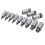 12Pcs 1/2 inch Drive Impact Hex Bit Socket Set H5 H6 H7 H8 H10 3