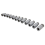 12Pcs 1/2 inch Drive Impact Hex Bit Socket Set H5 H6 H7 H8 H10 5