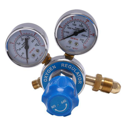 Oxygen Gas Bottle Regulators O2 Reducing Pressure Inhaler Double 2