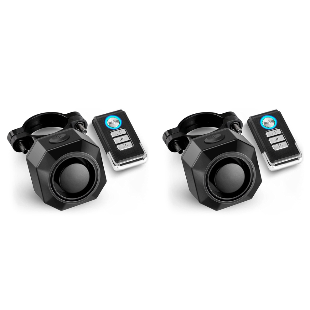 Usb Rechargeable Bike Alarm With Remote, 110Db Loud Security Alarm 4711942503523