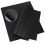 4 Pcs Black Oven Shelf Silicone Rack Guard + 2 Pcs Oven Liners Mat 4