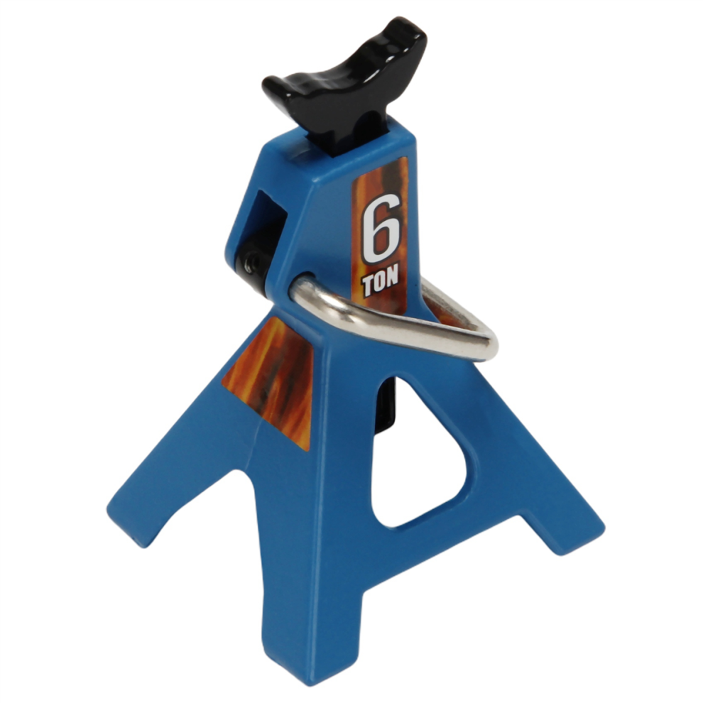 Metal Jack Stands Simulation Mini Toys for 1/10 RC SCX10-Blue-image-OPC-PJKX7ZZ-NEW