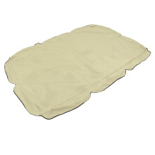 Outdoor-Schaukeldach aus silberbeschichtetem Oxford-Gewebe, wasserdichter Schaukelstuhl-Überzug, Gartensonnenschutz-Zubehör, beige