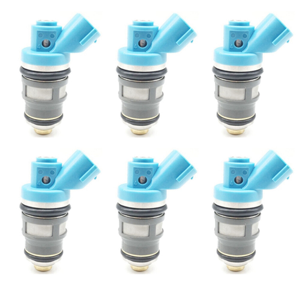 6Pcs Car Fuel Injector Nozzle 23209-79115 For 23250-75070 Light 4711942550404