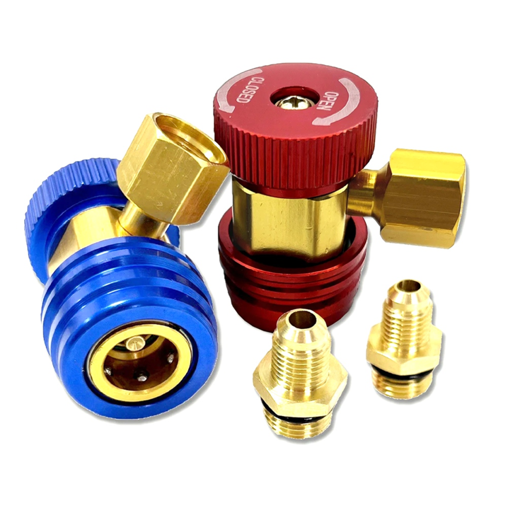 Freon R134a Auto Car Quick Coupler Connector Brass Adapters 4711942584980