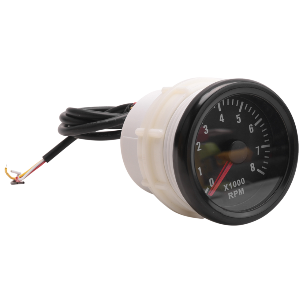 52Mm Electrical Tachometer 0-8000 Rpm 2Inch Rpm Tacho Meter 4711942584324