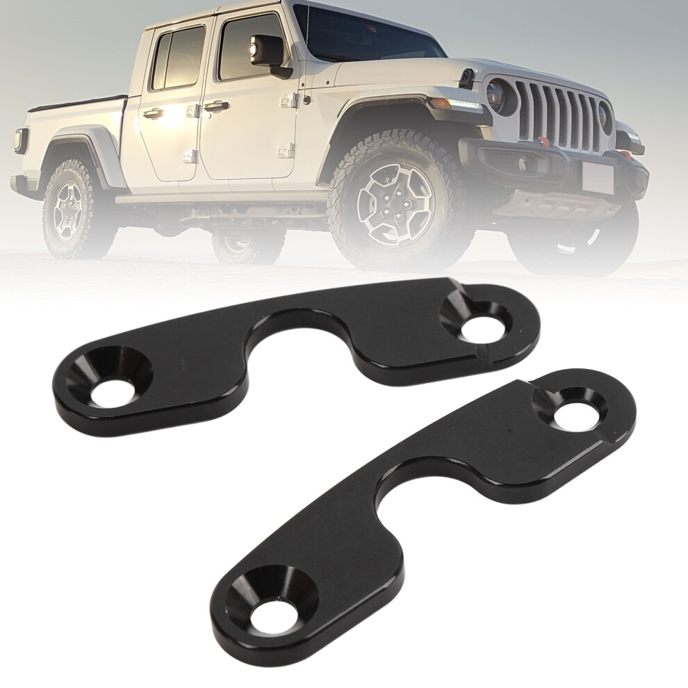 Aluminum Alloy Sun Visor Repair Kit For Jeep Jk 2018 Replacement Clamps 4991340667144