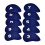 10Pcs Durable Neoprene Golf Iron Club Cue Head 7
