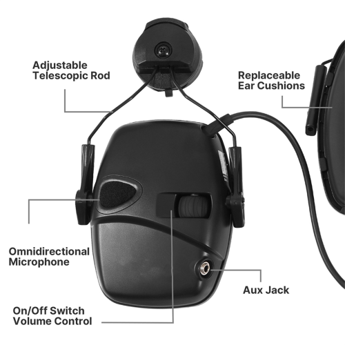 Electronic- Earmuff -Range Anti-Noise Headset B 1
