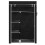 Portable Closet Storage Organizer Wardrobe Clothes Rack Black 1