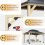 Pergola Brackets,45-Degree Angle Bracket,for Reinforcing Pergolas 3