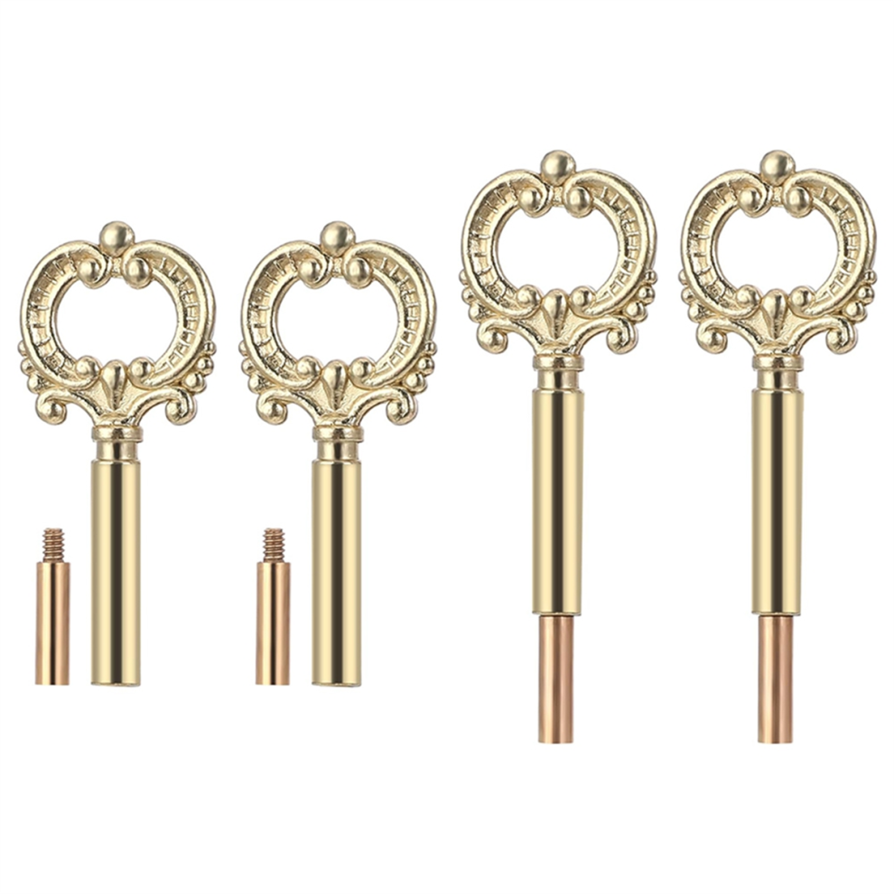 4 Pcs Gold Lamp Turn Knob On/Off Switch For Light & Fan Fixtures 4713629195793