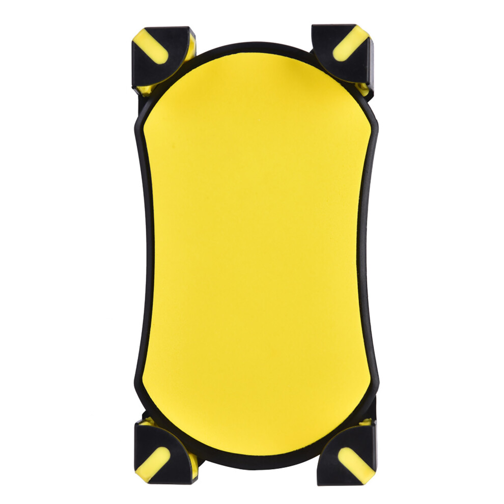 Motorcycle Bike Bicycle Handlebar For 3.5-6.5Inch Yellow 9121376579226