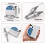 Retractable Plumb-Bob Magnetic Stabilize Tool 2PCS 6
