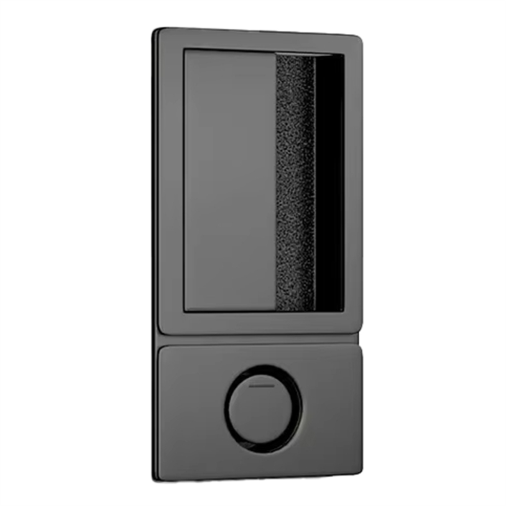 Minimalist Flat Lock Embedded Single Tongue Magnetic Door Lock,B 4713629199890