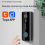 Doorbell Camera Wireless Outdoor with Chime,180 Head-to-Toe View 3