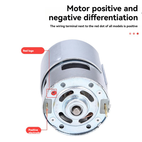 755 DC Motor 12V Weed Trimmer Motor High Torque Motor 1