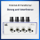 AMP- i4 Professional Headphone Amplifier 4 Control Knobs 2