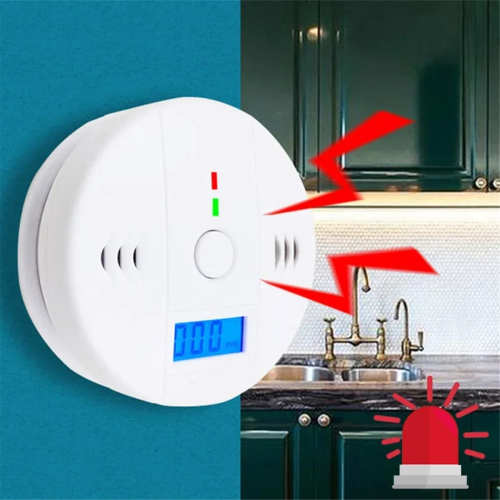 Carbon Monoxide Alarm Co Detector LCD Display Alarm 2