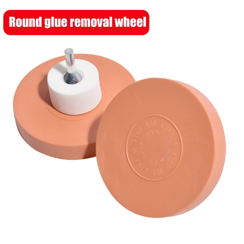 Adhesive Eraser Wheel,4 Inch Rubber Wheels 2