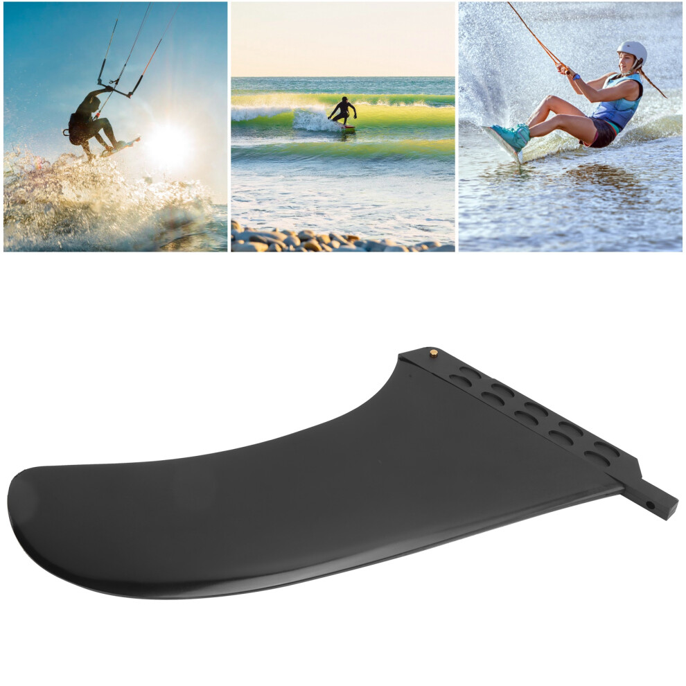 PVC Paddleboard Fins 4.8 inch Green Eco-Friendly SUP Fin Set
