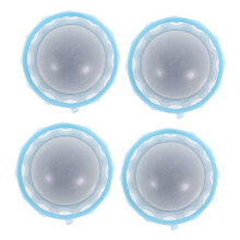 Catnip Balls for Cats - 4 Pieces Rotating Interactive Chew Toys for Dental Care, Durable and Engaging for Kittens