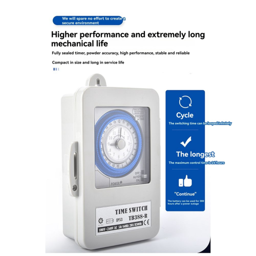 TB388R Mechanical 24 Hours Timer Switch Electrical Timer Switch Box 1