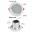 3 Inch 10W Bathroom Ceiling Speaker Background Music System 2