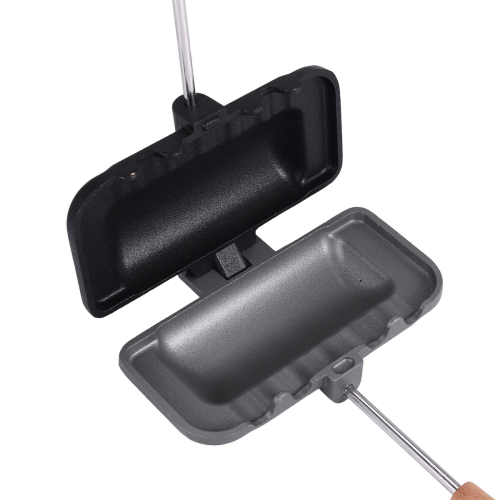 Hot Dog Toaster , Double-Sided Sandwich Baking Pan 2