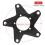 Adattatore per corona 104/130BCD nero 32-60 denti 1