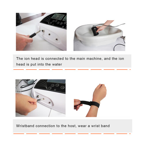 Foot Detox Machine Wristband Replacement Rubber Strap for Ionic Foot Bath 2