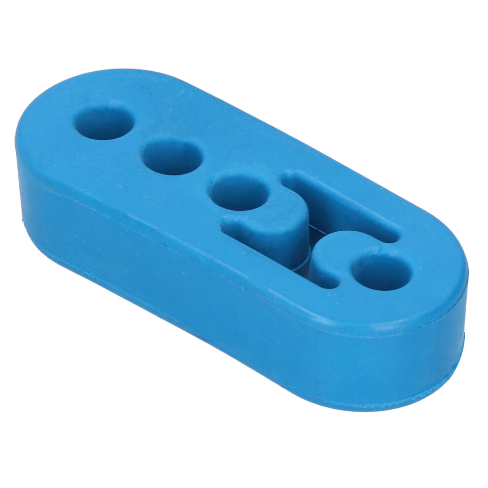 Universal 12Mm Polyurethane Exhaust Hanger - 4 Holes Shockproof Blue 4911340672214