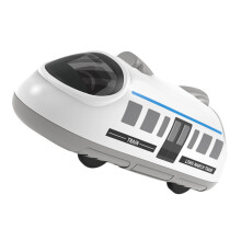 High-Speed Train Model in Durable Bright Colors with Realistic Details for Creative Early Learning for Train Enthusiasts