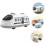 High-Speed Train Model in Durable Bright Colors with Realistic Details for Creative Early Learning for Train Enthusiasts 5
