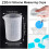 Silicone Measuring Cups for Epoxy Resin, Resin Casting Container 2