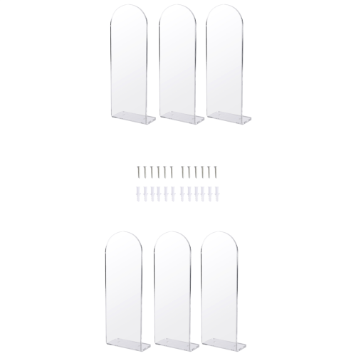 Floating Shoe Display Stand - 6 Shoe Shelf 1